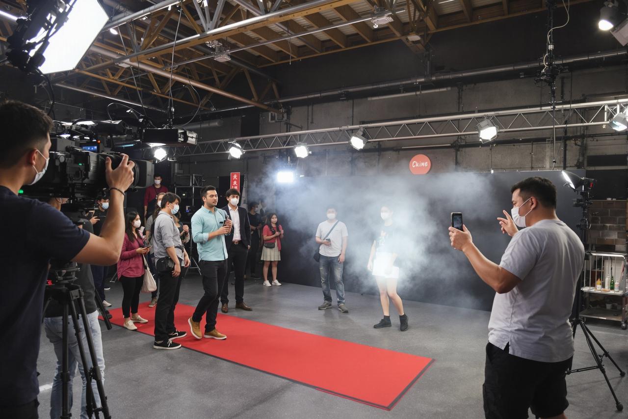 探花视频开放日 - 探秘拍摄现场